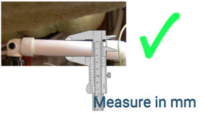 Correct way to measure pipe